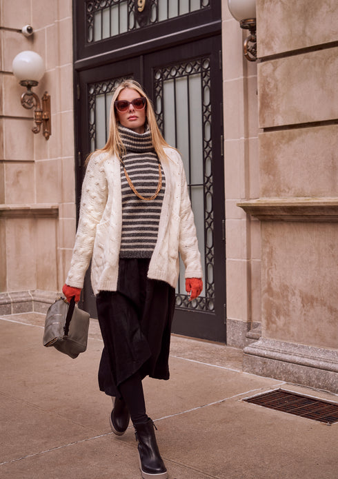 Trenza Cable Cardigan